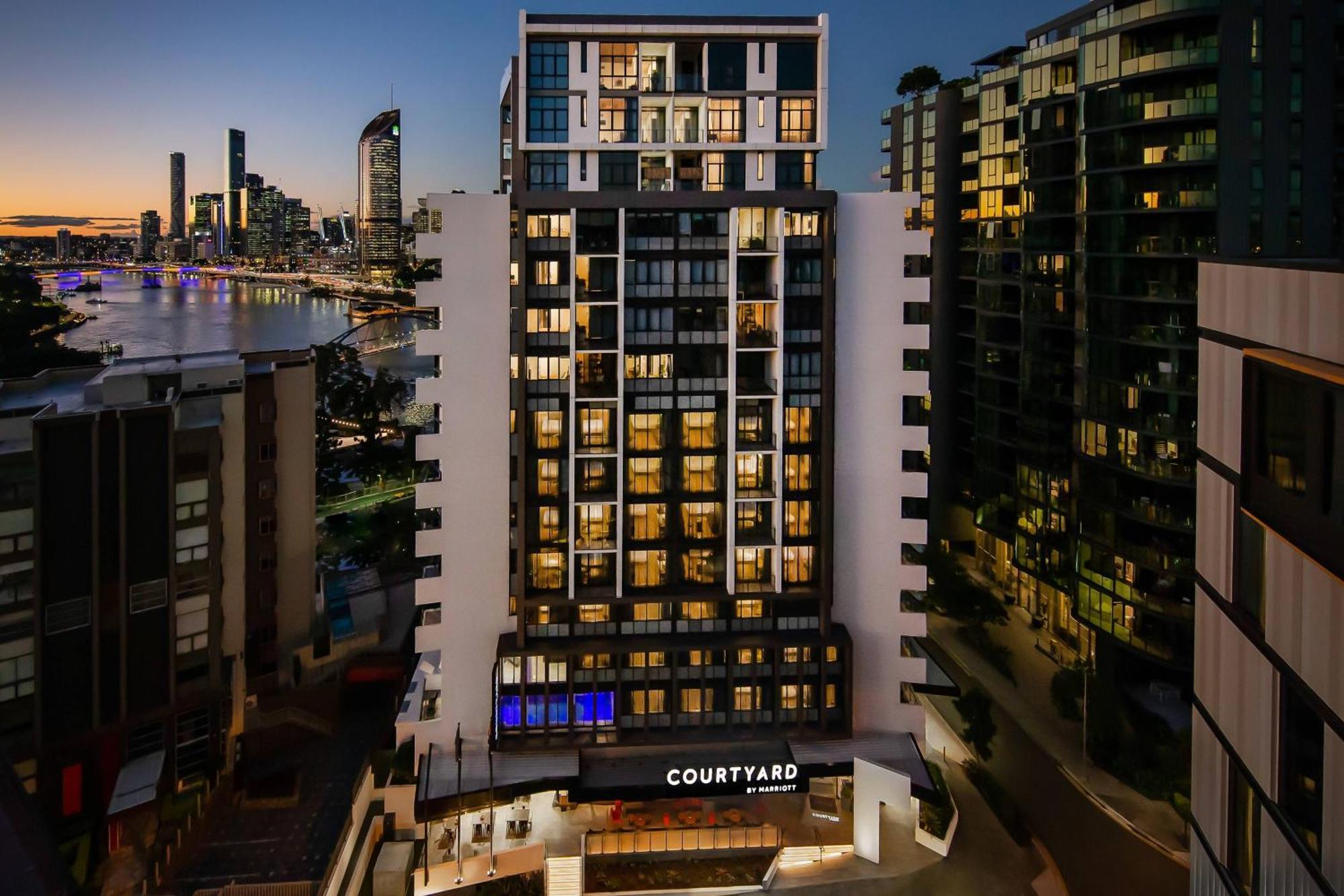 Courtyard By Marriott Brisbane South Bank Hotel Exterior foto